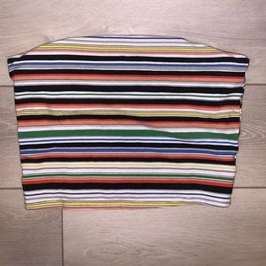 UO striped tube top